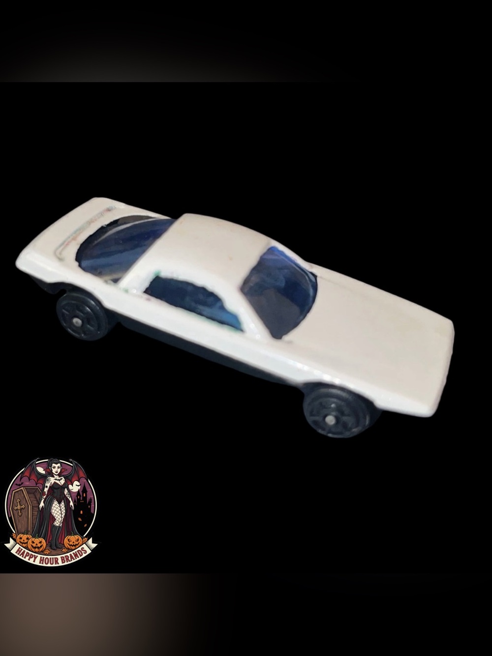 White Generic Diecast Car 1:64 Unknown Brand